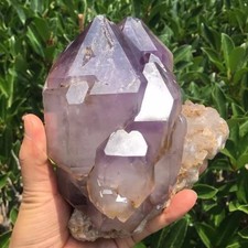 5.51LB Natural Amethyst Quartz Cluster Crystal Skeleton Mineral Specimen Healing picture