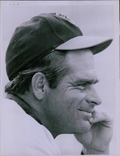 LG863 1969 Original Jay Spencer Photo CHARLEY LAU Baltimore Orioles Baseball MLB picture