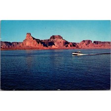 Lake Powell- Gunsight Butte 1973 E Harfer Twin Falls ID Vintage Postcard SPU9 picture