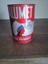 calumet baking powder tin 5lb picture