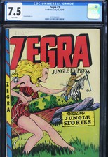 ZEGRA #3 - CGC-7.5, WP - Fox - Golden Age picture