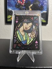 Mulan DISNEY STAINED GLASS REFRACTOR 2023 Disney 100 Tenyo JAPAN D23 picture