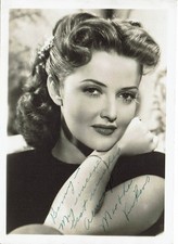 Martha Vickers hand signed photo picture