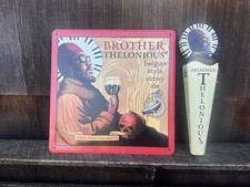 Brother Thelonious Belgian Abbey Ale Metal Beer Sign + matching Tap Handle picture