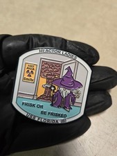 USS Florida Reactor Ladies Challenge Coin Frisk or be Frisked Rare picture