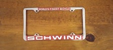 NOS Vintage Schwinn Stingray Banana Seat Muscle Bike Car License Plate Frame picture