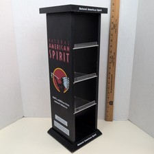 Natural American Spirit Tabacoo Display Rack Retail Counter Advertising Black picture