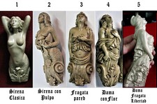 5 FIGUREHEAD NAUTICAL MARINE STATUES SHIP BUSTS sea SAILBOAT PIRATE BOAT SAILOR picture