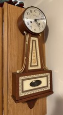 Seth Thomas Banjo Wall Clock Working picture