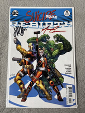 Suicide Squad Rebirth #1 DC Comics 2016 Variant Signed Conner & Palmiotti picture