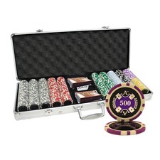 MRC POKER 500PC 14G ACE CASINO TABLE CLAY POKER CHIPS SET CUSTOM BUILD picture