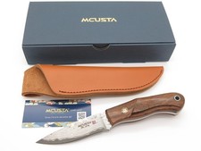 Mcusta Mike Irie Sport 100 Seki Japan Wood Damascus Fixed Blade Hunting Knife picture