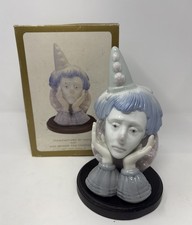 VTG Porcelain DREAMS - Paul Sebastian Collection - Clown Bust: MEICO, Inc. W Box picture