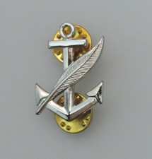 U.S. Navy Navy Counselor (NC) Rating Ball Cap Pin picture