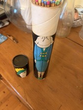 Vintage 1980 Faroy Mix & Match Character Long Matches Tube Made in Taiwan picture