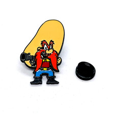 YOSEMITE SAM PIN Classic Looney Tunes Cartoon Cowboy Gift Enamel Lapel Brooch picture