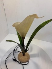 Vintage Calla Lily Table Lamp picture
