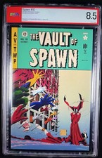 2020 AArdvark-Vanaheim 198 Of 200 Spawn Comic Remastered #10, PSA Graded VF+8.5 picture