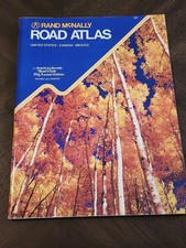 RARE VINTAGE 1979 Rand McNally Road Atlas USA Canada Mexico - 55th Edition  picture