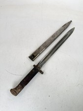 WWII Czechoslovakia Czech Short Sword + Scabbard CSZ /X Knife Soviet Used picture
