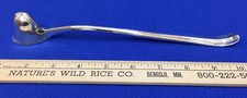 Candle Snuffer FB Rogers Silver Co Etched FBR EP ZINC on Handle Silverplate 10