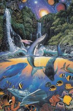 Vintage Postcard Art Christian Riese Lassen 1992 Chrome 4x6 Sanctuary picture