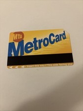 NYC Souvenir Metro Card picture