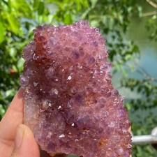 263g  Natural Amethyst Coarse Stone Uruguayan Amethyst Cluster Healing picture