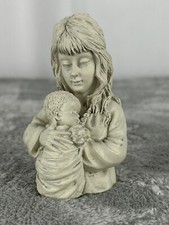 Rare Vintage Mother And Child Sculpture EUC picture