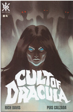 Cult of Dracula Comic 4 First Print Cover A Nemeth 2021 Source Point Rich Davis picture