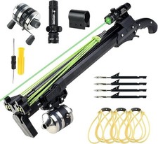 Fishing Slingshot, Professional Pole Stretching Shooting Catapult with Metal Fis picture