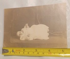Antique 1900s Real Photo Postcard (RPPC) Baby Portrait - 