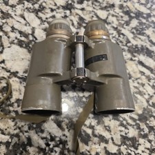 Vintage Post-Vietnam / Desert Storm era US Military M19 Binoculars 7x50 & Strap picture