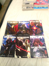 Captain Harlock Space Pirate Dimensional Voyage Manga Lot Vol 1-6 English SC picture