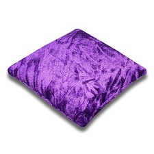 Purple Crushed Velvet Crystal Sphere & Point Display Pillow (3.0