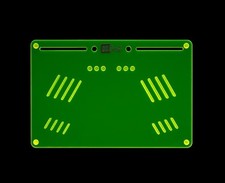 OG Snuff Platter Board Translucent Acid Green UV Genuine OG Snuff  Slotted Tray picture