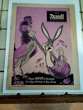 Rexall Magazine APRIL 1947 Bugs Bunny Warner Bros Easter Cover Great Art VG/EX picture