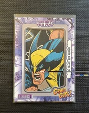 Stunning 2023 UD Marvel Infinity Trilogy Comic Cuts Wolverine /50 picture