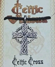 Celtic Visions Celtic Cross Pendant Wiccan Pagan Made in USA New picture