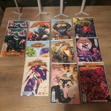 Marvel Contest of Champions #1-10 + Extra #1 2015 White Fox 1st Guillotine VF-NM picture