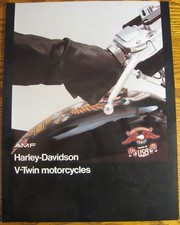 1976 Harley Davidson Motorcycles Sales Brochure Electra Super Glide Sportster picture