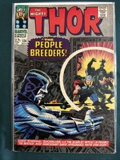 The Mighty Thor #134 1st App. High Evolutionary Marvel Comics 1966 Vintage picture