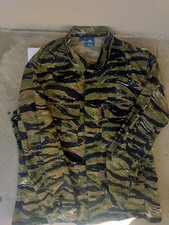 Propper Military Combat Jacket Size XL/L Featuring  Asian Vietnam Tiger Stripe picture