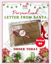 Personalized Letter From Santa- Straight From The North Pole picture