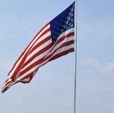 HUGE 8x12 FEET USA AMERICAN FLAG - MADE IN USA - BIG NYLON FLAG picture