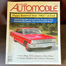 Collectible Automobile Magazine Dec 2006: 1963½ Ford & Dodge 880 picture