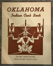 SCARCE-ACEE BLUE EAGLE, ILLUS'T'R-OKLAHOMA INDIAN COOK BOOK-VINTAGE-1ST ED. 1956 picture