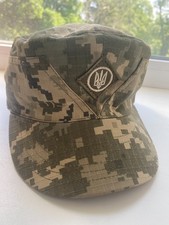 Ukrainian Army Cap Mazepynka MM-14 Digital Pixel Hat Size 56 Trident Badge picture
