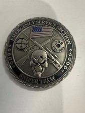 Suffolk County Police Sniper Team Challenge Coin .308 Caliber NY picture