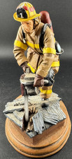 Vanmark Red Hats of Courage “Down to Business” Firefighter Figurine FM88633 picture